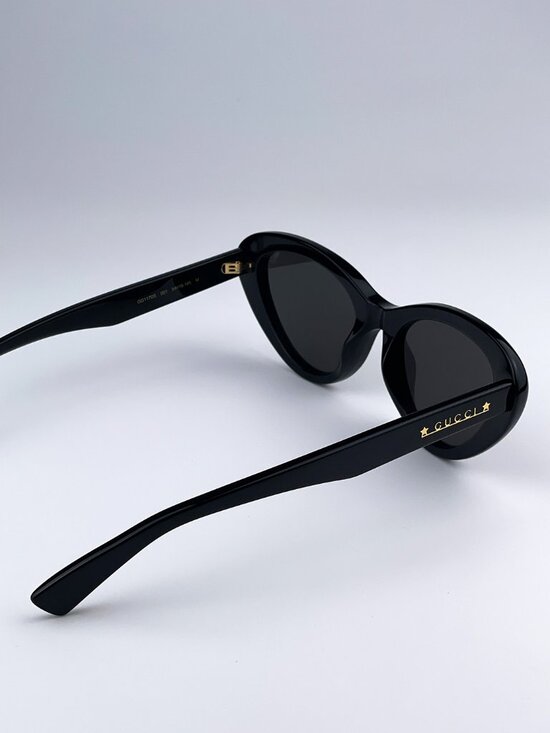 Gucci GG1170S 001 Sunglasses Black Grey Cat Eye Women main image 6